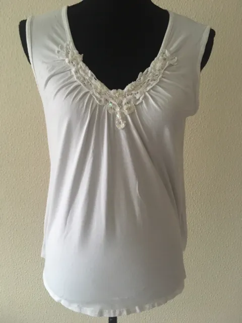 Womens Top George Size 12 White