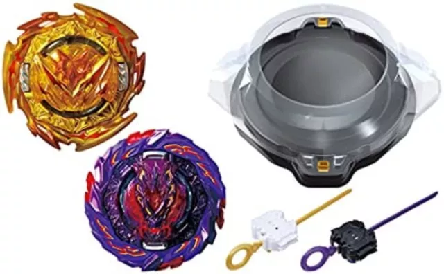 Beyblade Burst B-190 DB All IN ONE Set Dynamite Berial Lower Bahamut LTD Color