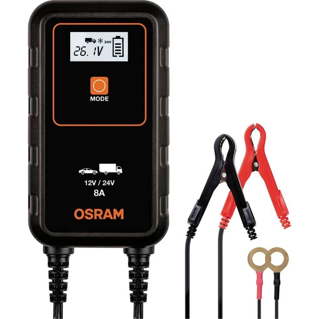 OSRAM OEBCS908 4052899620544 Chargeur automatique 12 V, 24 V 4 A, 8 A 4 A, 8 A