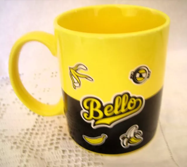 Minions Mug BELLO Despicable Me Coffee Tea Drinks Cup Banana UCS LCC.