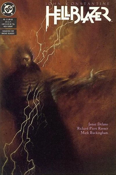 HELLBLAZER #15 F/VF, John Constantine, DC Comics 1989 Stock Image