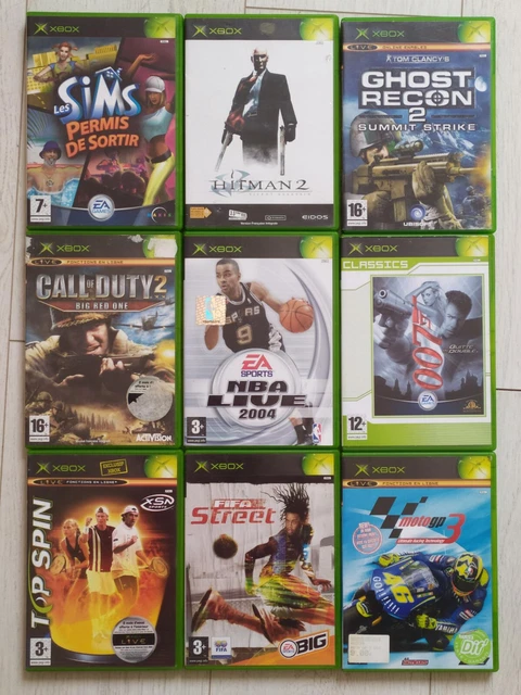 Lot De 7 Jeux Xbox Première Génération - Non Testés, état Correct à Bon