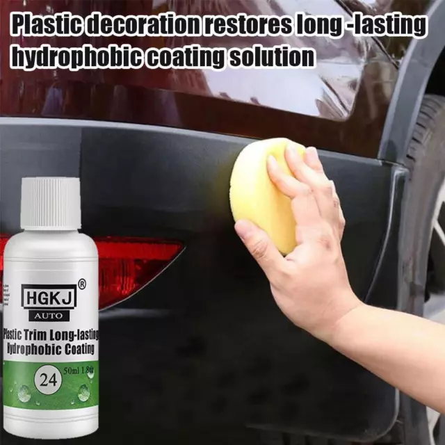 Kunststoff Trim Restore Langlebige Hydrophobe Beschichtung Car Care Clean ToolDE 3