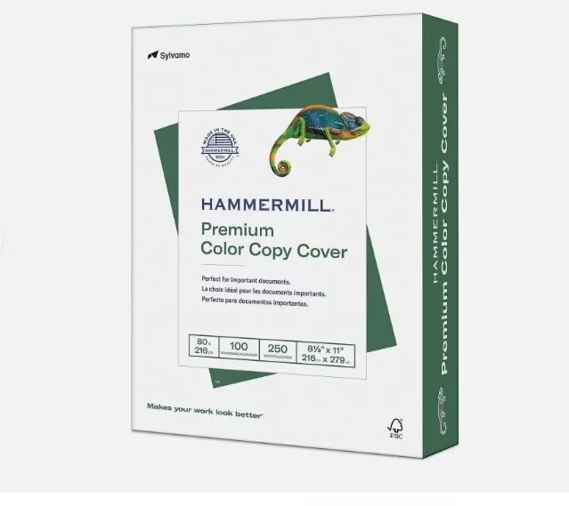 Hammermill Premium 8.5 x 11 Color Copy Paper 28 lbs. 100 Brightness  2675620 