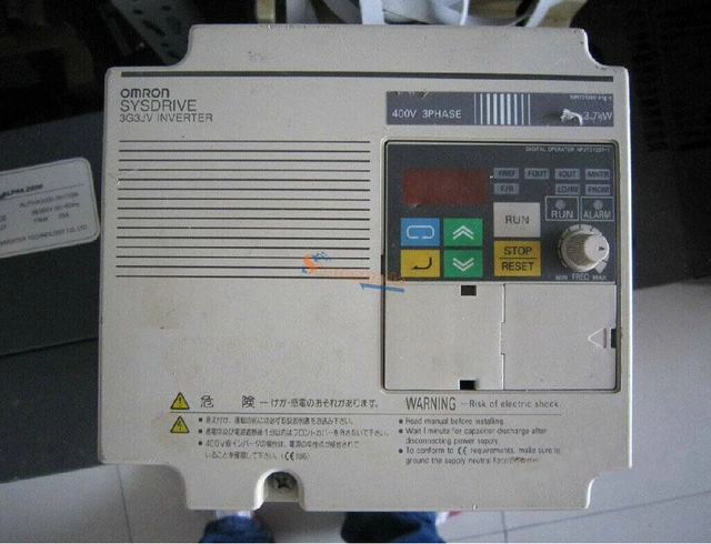 Omron inverter 3G3MX-A4037 3.7kw/5hp 3phase at ₹ 8500/piece | Omron VFD in Bhavnagar | ID: 2856345312648