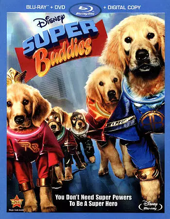 Super Buddies (Blu-ray/DVD, 2013, 2-Disc Set)