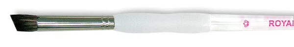 Cepillo de pie de ciervo Royal Langnkel de agarre suave Fitch - 1/8" de ancho -SG393-1/8