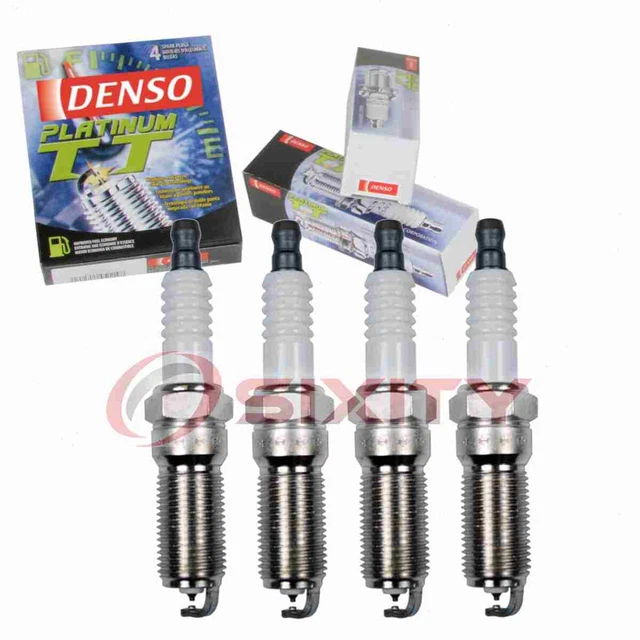 4 pc Denso Platinum TT Spark Plugs for 1999-2002 Mercury Cougar 2.0L L4 nh