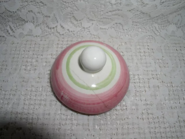 Stangl Wild Rose Pottery Sugar Bowl Lid ONLY