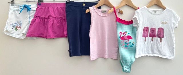 Girls Bundle Of Clothes Age 4-5 Next M&S Kiabi