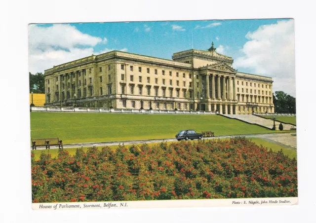Ireland Vintage Postcard Houses of Parliament, Stormont Belfast. N. I,