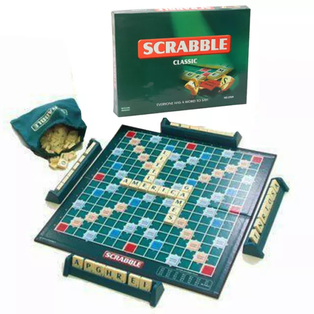 Scrabble Game Kid Adult Educational Toy Hot Fun Party Game Family Board Game