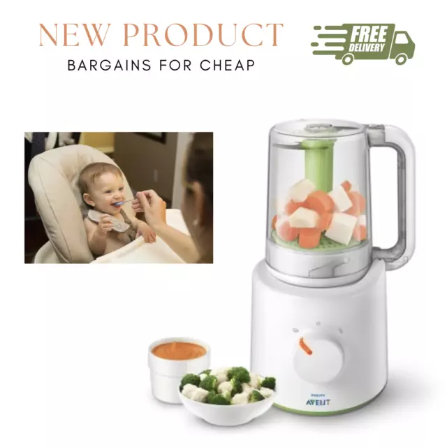 Philips Avent 2-In-1 Healthy Baby Food Maker