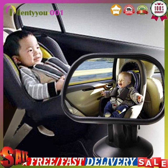 Car Back Seat Baby View Rearview Mirror Rearward Facing Safety Kid Monitor