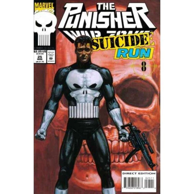 Punisher: War Zone (1992 series) #25 in Near Mint condition. Marvel comics [e