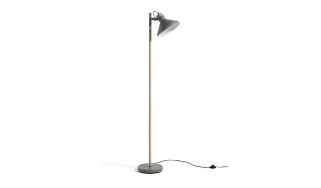 HABITAT SKANDI 157.4 cm Tall Floor Lamp Grey 3204274 29.74