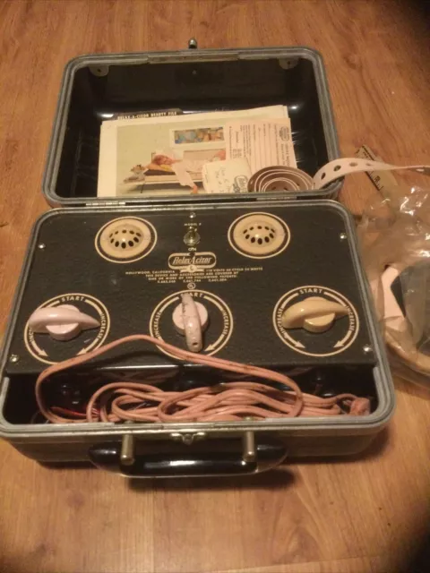 Relaxacizor Complete with All Pads, Belts Case, Beauty file & membrship NICE!