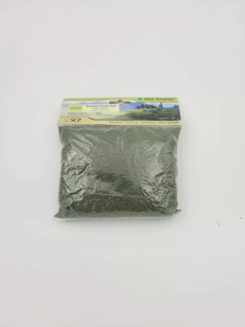 Wee Scapes Architectural Model Turf Moss Green-coarse 20 Cubic in. Bag 00350