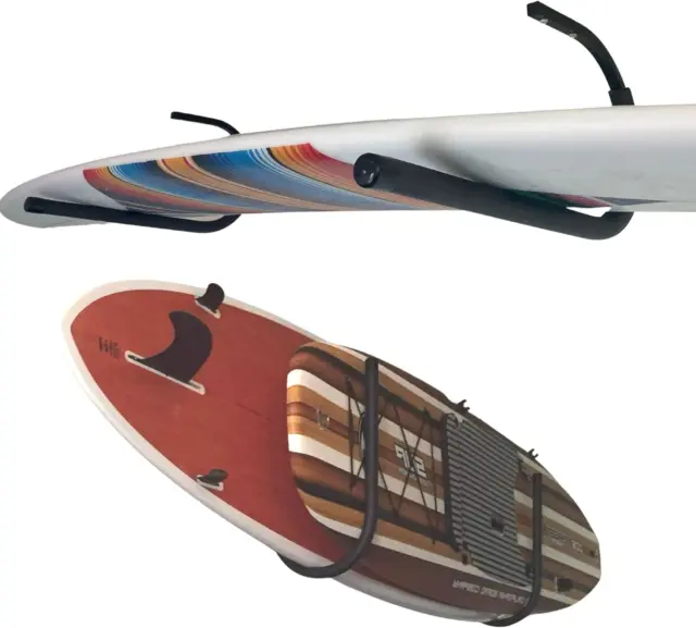 COR Surf Stand-Up Paddleboard Rack | Overhead Ceiling and Wall Surfboard and SUP