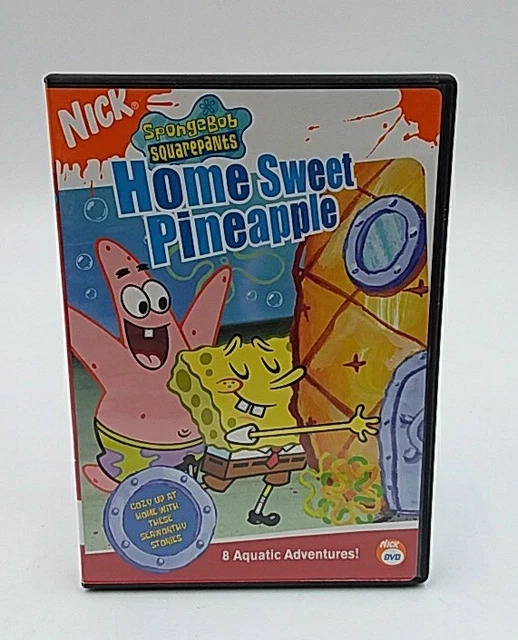SPONGEBOB SQUAREPANTS Home Sweet Pineapple DVD EUR 5 52 PicClick FR