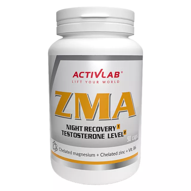 ACTIVLAB ZMA 90-180-270 CAPS Testostérone Performance sportive