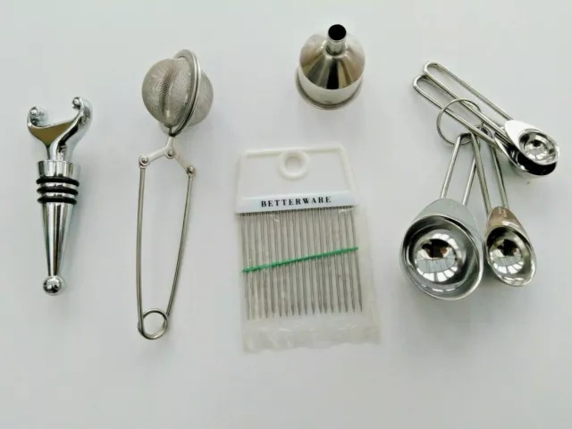 Kitchen Bundle of Various NEW Stainless Steel Items