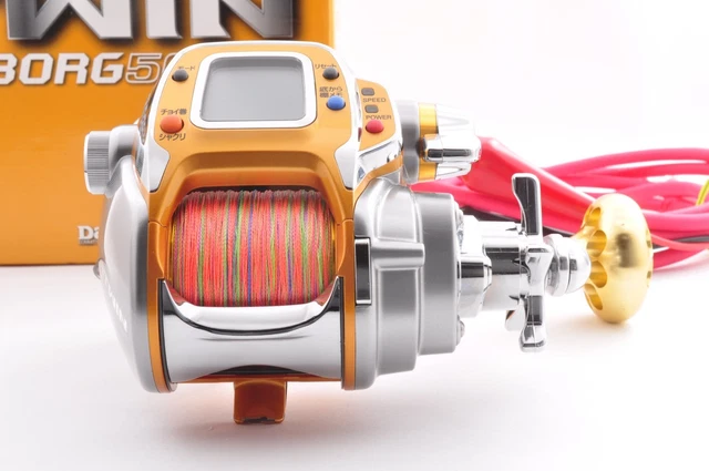 リール Daiwa Mega Twin Seaborg500MT DAIWA SEABORG 500MT Electric Reel Mega Twin w/ Box Cord