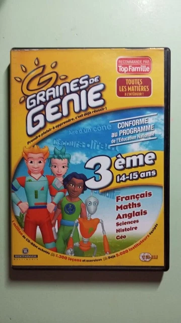 Graines de génie CE2 - 3 CD-ROM de Collectif - Livre - Decitre