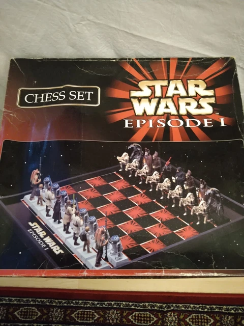 Star Wars 1999 Schach 3D Chess A La Carte New Boxed Sealed Rare VIntage  Trilogy