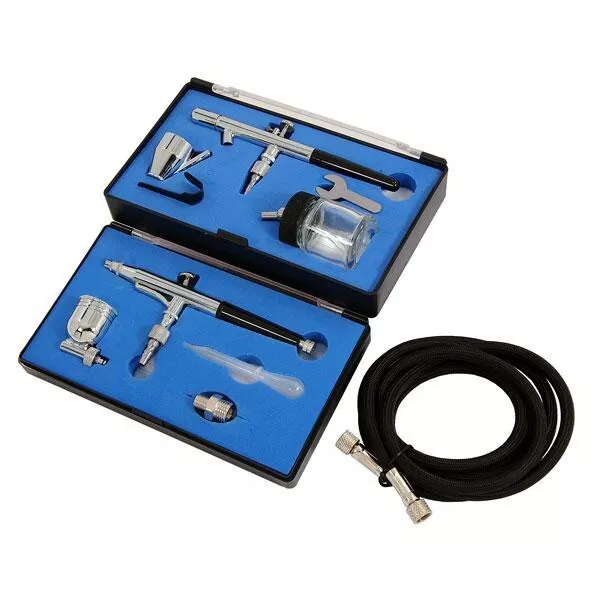 Mini Airbrush Kit -Ideal For Crafts Arts Hobbies Model Airbrushing Tool (CT3746)