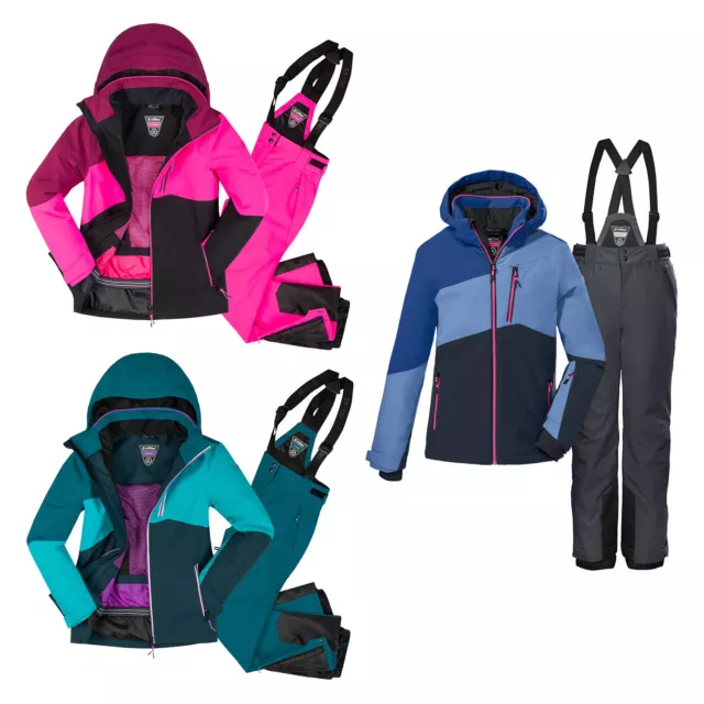 Killtec Kinder Skianzug Mädchen 116-176 wasserdicht Schneeanzug Skijacke + Hose