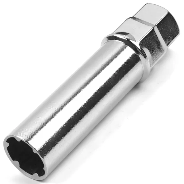 6 Point Spline Lug Nuts Socket Key, Compatible with 17mm Hex Spline Lug Nuts