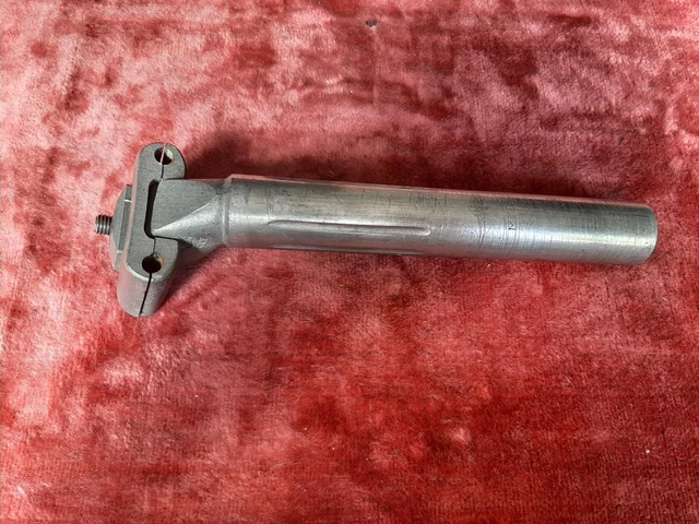Tige De Selle Vintage Sakae Ringyo SR Laprade - 26,8 Mm, Aluminium Argenté, Longueur 195 Mm
