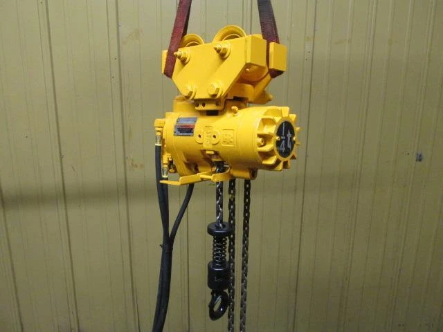 Ingersoll Rand ML250K-2MT Pneumatic Air Chain Hoist 15' Lift 1/4 Ton 550 Lbs