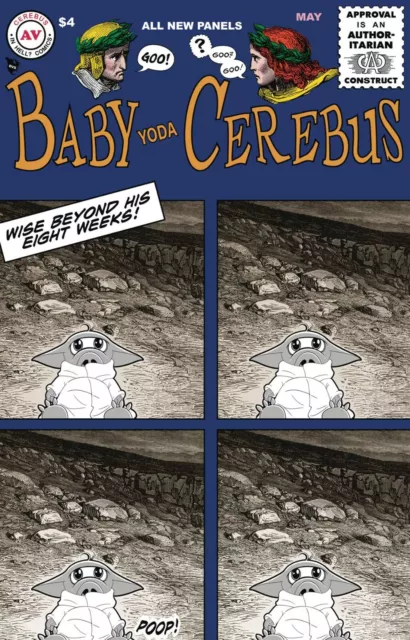 Baby Yoda Cerebus One Shot #1 Dore Cover Aardvark Vanaheim Comics 2021