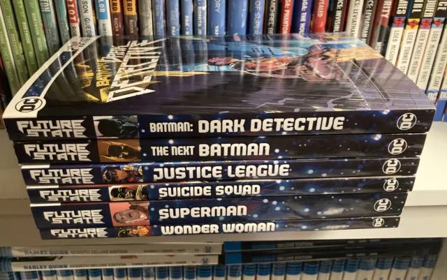 FUTURE STATE TPB Lot Set 6 Books Batman Superman Wonder Woman DC Comics