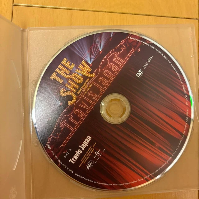 SHOW TRAVIS JAPAN DVD disk2 only 1s $81.46 - PicClick CA