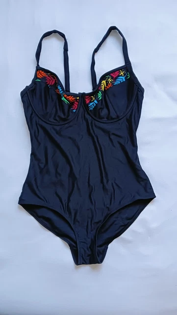 Maillot De Bain Une-pièce Blancheporte - Taille 50 - Noir - Neuf Sans étiquettes