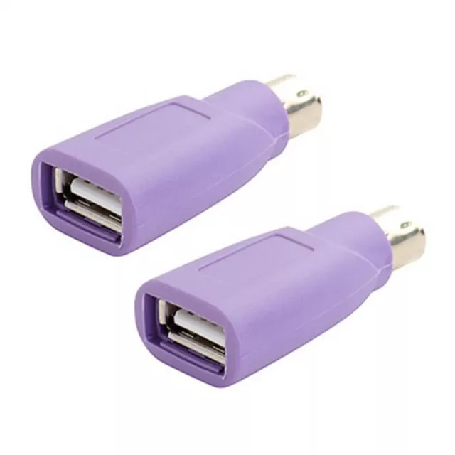 2X Connettore da PS2 Un USB,  Adattatore per Mouse E Tastiera per Computer,5695