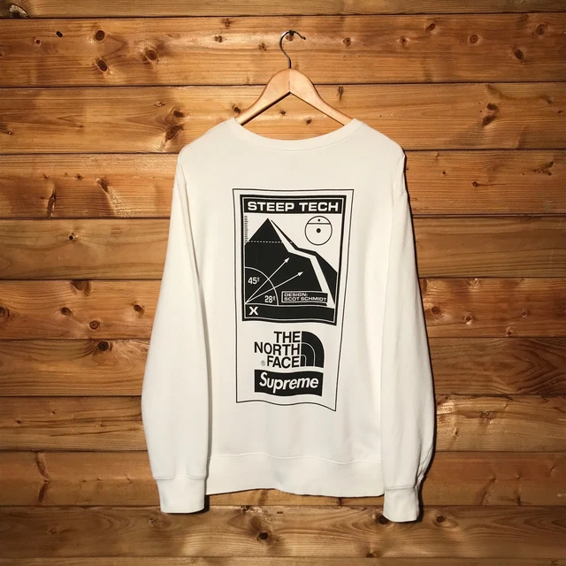 Supreme north face sales steep tech crewneck