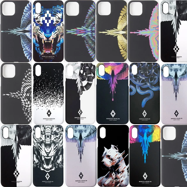Cover Custodia Marcelo Burlon Per Apple iPhone 11 12 13 14 Pro Max Plus Mini