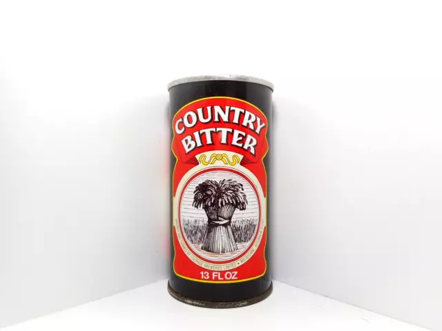 Courage Country Bitter 13 Fl Oz Straight Steel Empty Beer Can (80)