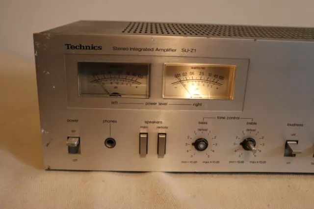 pour pièces ou réparation ampli hifi vintage intégré technics SU-Z1 2