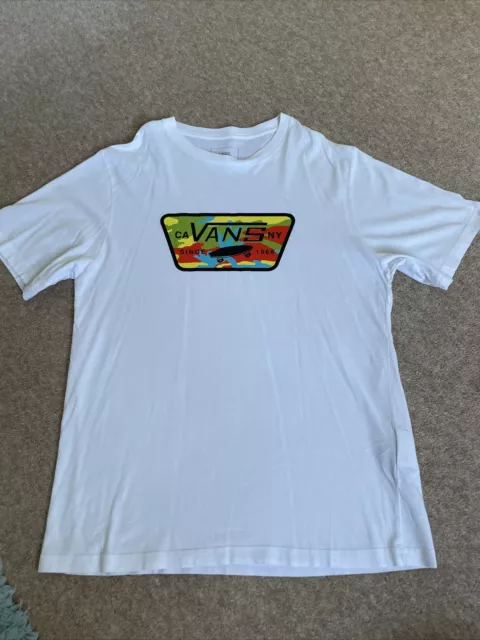 Vans Boys T Shirt Size XL