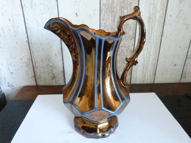 ancien pichet en faience de jersey