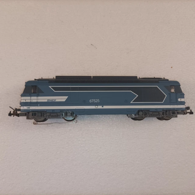 Locomotive diesel, BB 67416, Livrée En Voyage, Nevers, SNCF - REE NW-337S