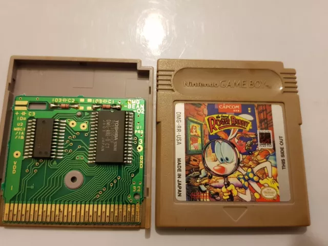 Roger Rabbit NINTENDO Game Boy pal USA solo CARTUCHO. 3