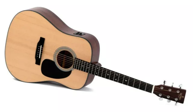 SIGMA GUITARS Gitarre SDM-STE vollmassiv + Softcase+EQ *Aussteller* UVP:890 US$