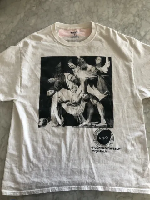 Virgil Abloh x MCA Figures of Speech Amo Tee T-Shirt Lime | Men's Size  Medium