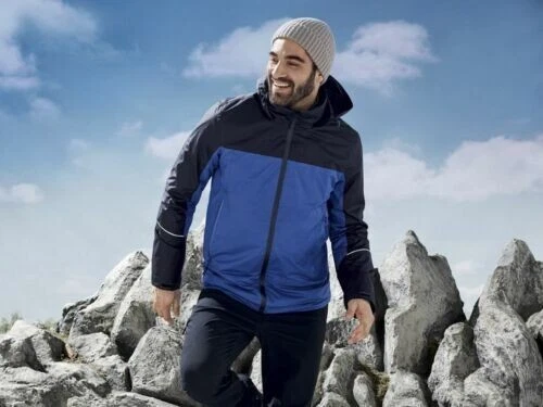 HIKING JACKET CRIVIT Outdoor Activities Hood Wind Waterproof M GB
